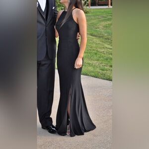 Sherri Hill Black Prom Dress